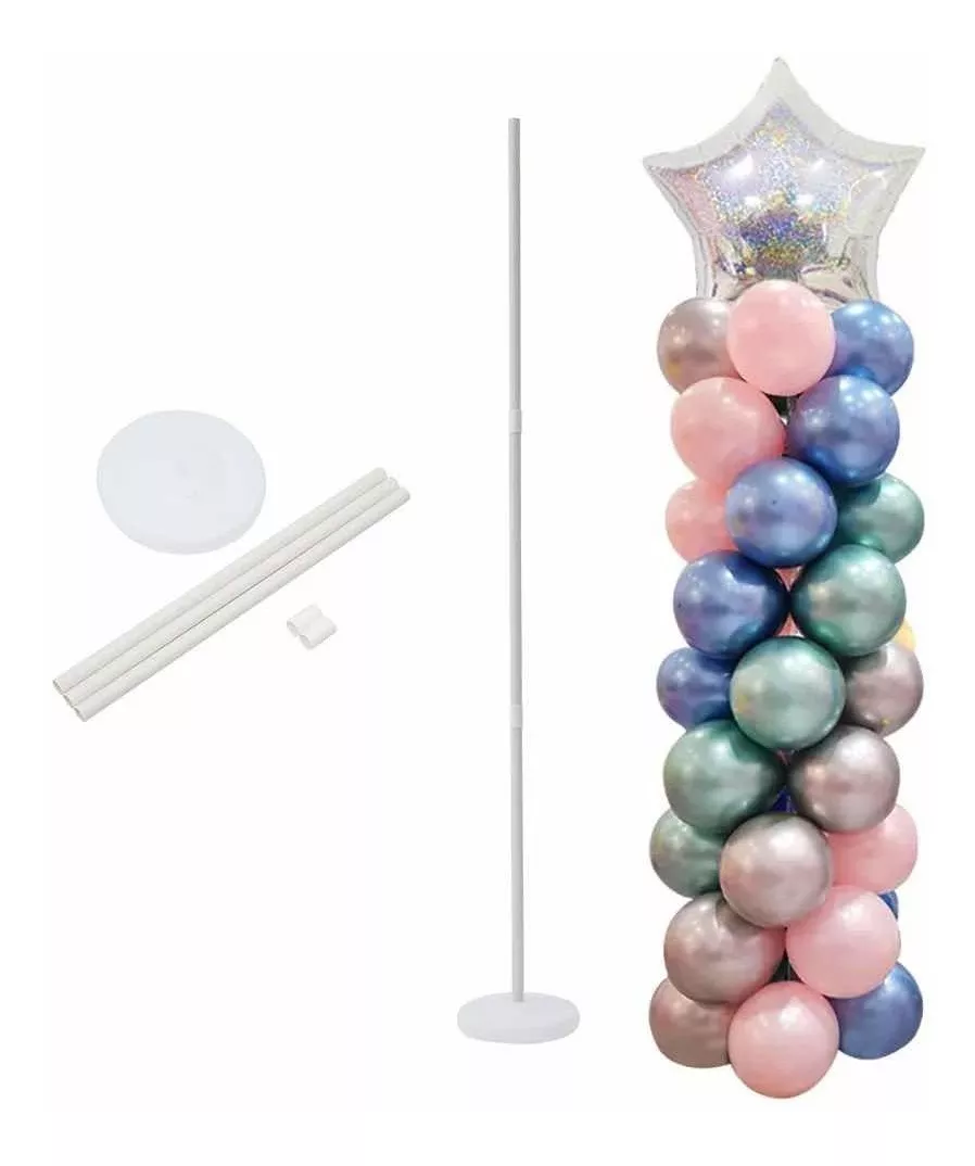 SOPORTE PARA GLOBOS COLUMNA Y BASE - 1,5 MTS - Imagen 3