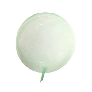 GLOBO DE SILICONA VERDE PASTEL 50 CM