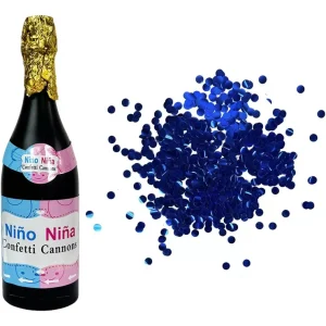 BOTELLA REVELACIÓN DE GENERO CELESTE