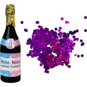 BOTELLA REVELACIÓN DE GENERO ROSA