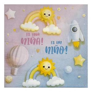 SERVILLETAS DESCARTABLES ES NIÑO O NIÑA?
