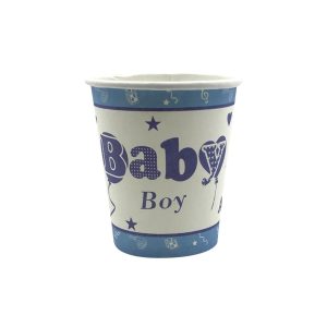 VASOS DESCARTABLES BABY SHOWER CELESTE