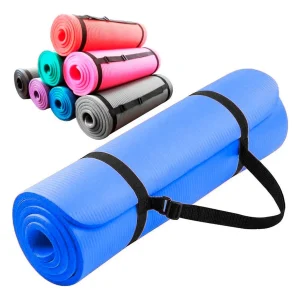 COLCHONETA PARA YOGA PILATES AZUL 10MM