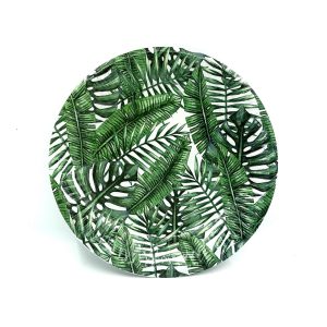 PLATOS DESCARTABLES 18 CM TROPICALISIMO 10 UNIDADES