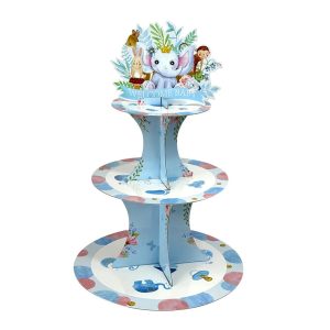 SOPORTE CUPCAKE LA SELVA 3 PISOS