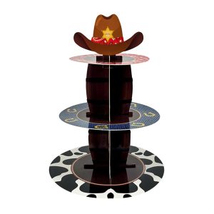 SOPORTE CUPCAKE VAQUERO