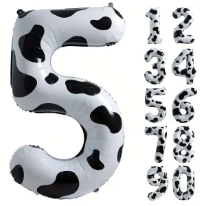 GLOBO NUMERO 5 VACA 1 MT