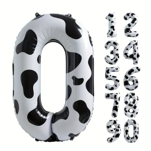 GLOBO NUMERO 0 VACA 1 MT