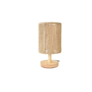 LÁMPARA PORTÁTIL RÚSTICA BEIGE