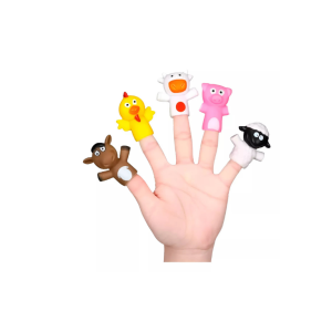 TITERES DE DEDO ANIMALES DE LA GRANJA