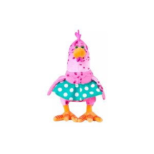 PELUCHE GALLINA ROSA LA GRANJA DE ZENÓN 20 CM