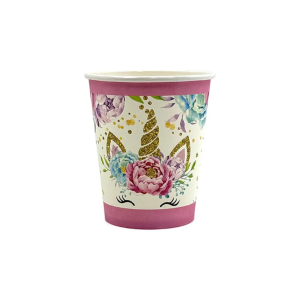 VASOS DESCARTABLE UNICORNIO CHIC 200 ML