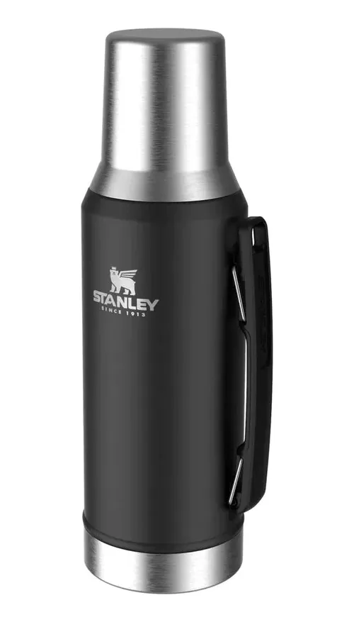 TERMO STANLEY CLASIC NEGRO 1.2 LT - Imagen 2