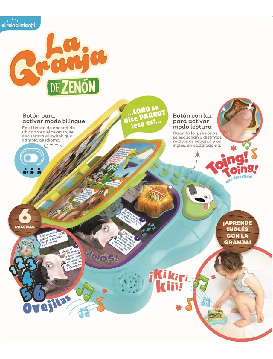 LIBRO ELECTRONICO LA GRANJA DE ZENÓN INTERACTIVO - Imagen 4