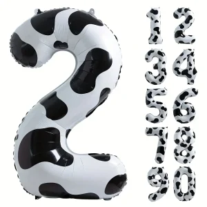 GLOBO NUMERO 2 VACA 1 MT