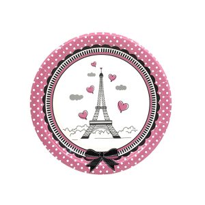 PLATOS DESCARTABLES PARIS 18 CM