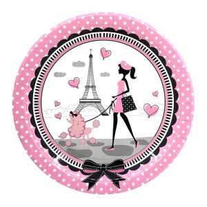 PLATOS DESCARTABLES PARIS 23 CM