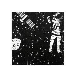 SERVILLETAS DESCARTABLES ASTRONAUTA 20 UNIDADES