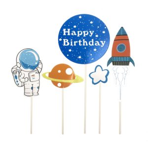 TOPPER ASTRONAUTA 5 UNIDADES