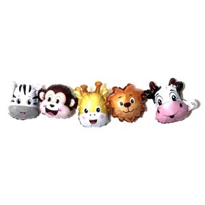 SET DE GLOBOS ANIMALES DE LA SELVA