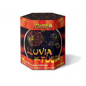 TORTA LLUVIA DE FUEGO