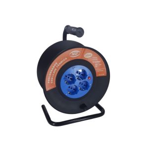 ALARGUE ENROLLADOR 4 SCHUKO 3X1MM SL 8-25MTS