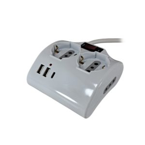 ALARGUE ESCRITORIO 2 USB + 1 USB C 10A 3MTS