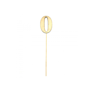 NUMERO DE MADERA 0