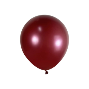 GLOBOS PERLADOS R18 5 UNIDADES BURGUNDY
