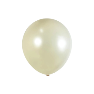 GLOBOS PERLADOS R18 5 UNIDADES BLANCO