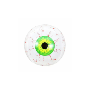 GLOBO METALIZADO OJO TERRORÍFICO VERDE