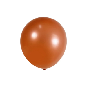 GLOBOS PERLADOS R18 5 UNIDADES ROS ORO