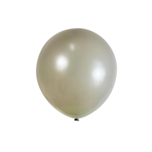 GLOBOS PERLADOS R18 5 UNIDADES BEIGE