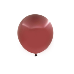 GLOBOS R12 5O UNIDADES BURGUNDY
