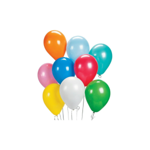 GLOBOS MULTICOLOR R12 50 UNIDADES