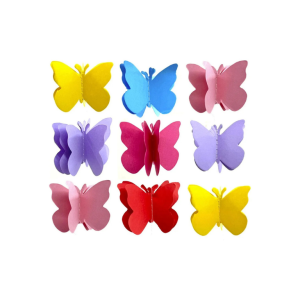 GUIRNALDA MARIPOSAS MULTICOLOR 2,5MTS