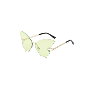 LENTES CRISTAL MARIPOSA VERDE