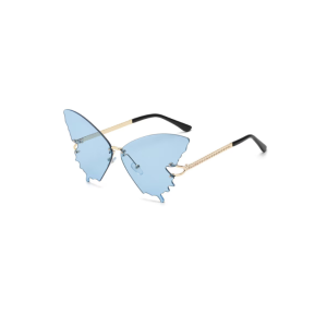 LENTES CRISTAL MARIPOSA CELESTE