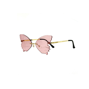 LENTES CRISTAL MARIPOSA ROSA