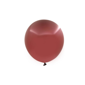 GLOBOS R5 PERLADOS 50 UNIDADES BURGUNDY