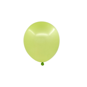 GLOBOS R5 PERLADOS 50 UNIDADES VERDE LIMÓN