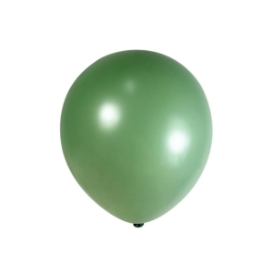 GLOBOS PERLADOS R18 5 UNIDADES VERDE MENTA