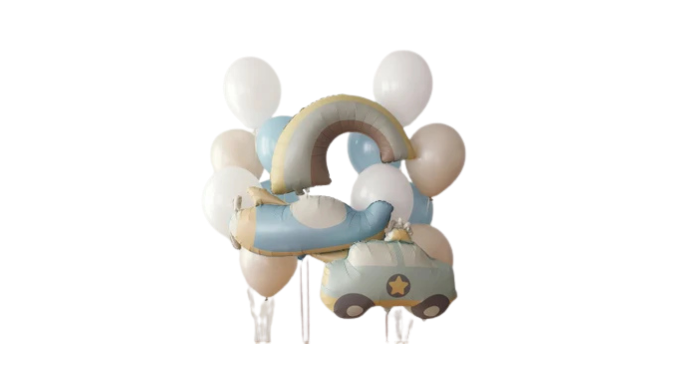SET DE GLOBOS BOY RETRO