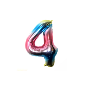 GLOBO METALIZADO TORNASOLADO 4