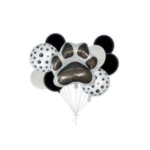 SET DE GLOBOS HUELLITAS