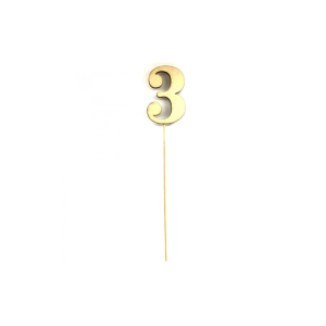 NUMERO DE MADERA 3