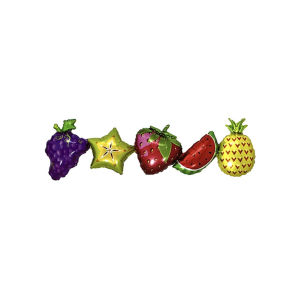 SET DE GLOBOS FRUTAS TROPICALES