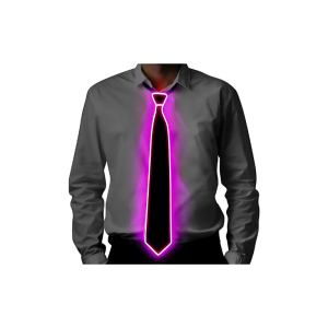 CORBATA LED FUXIA