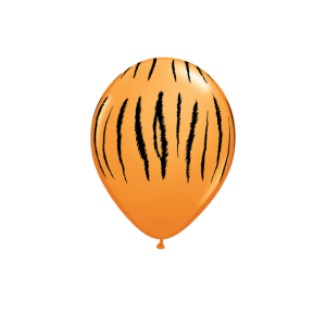 SET DE GLOBOS TIGRE NARANJA 25 UNIDADES
