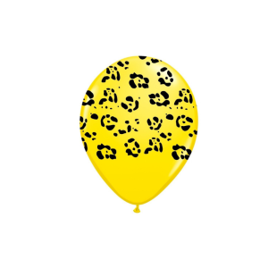 SET DE GLOBOS LEOPARDO 25 UNIDADES